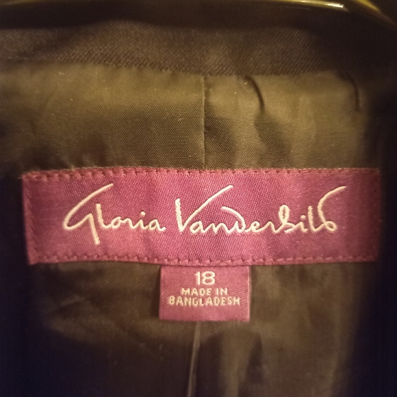 Gloria Vanderbilt blazer 18w - Picture 2 of 3